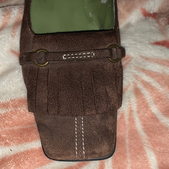 Massimo baldi shoes - size 6 brown suede loafers- casual, good condition. - Picture 4 of 6